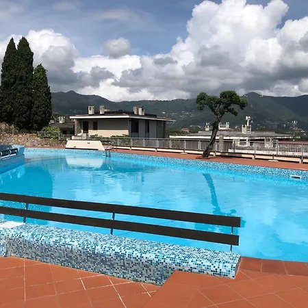아파트 Liguria Holidays - Nuovo Con Piscina E Campo Da Tennis